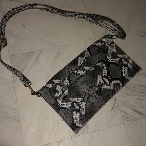 Snake skin Clutch